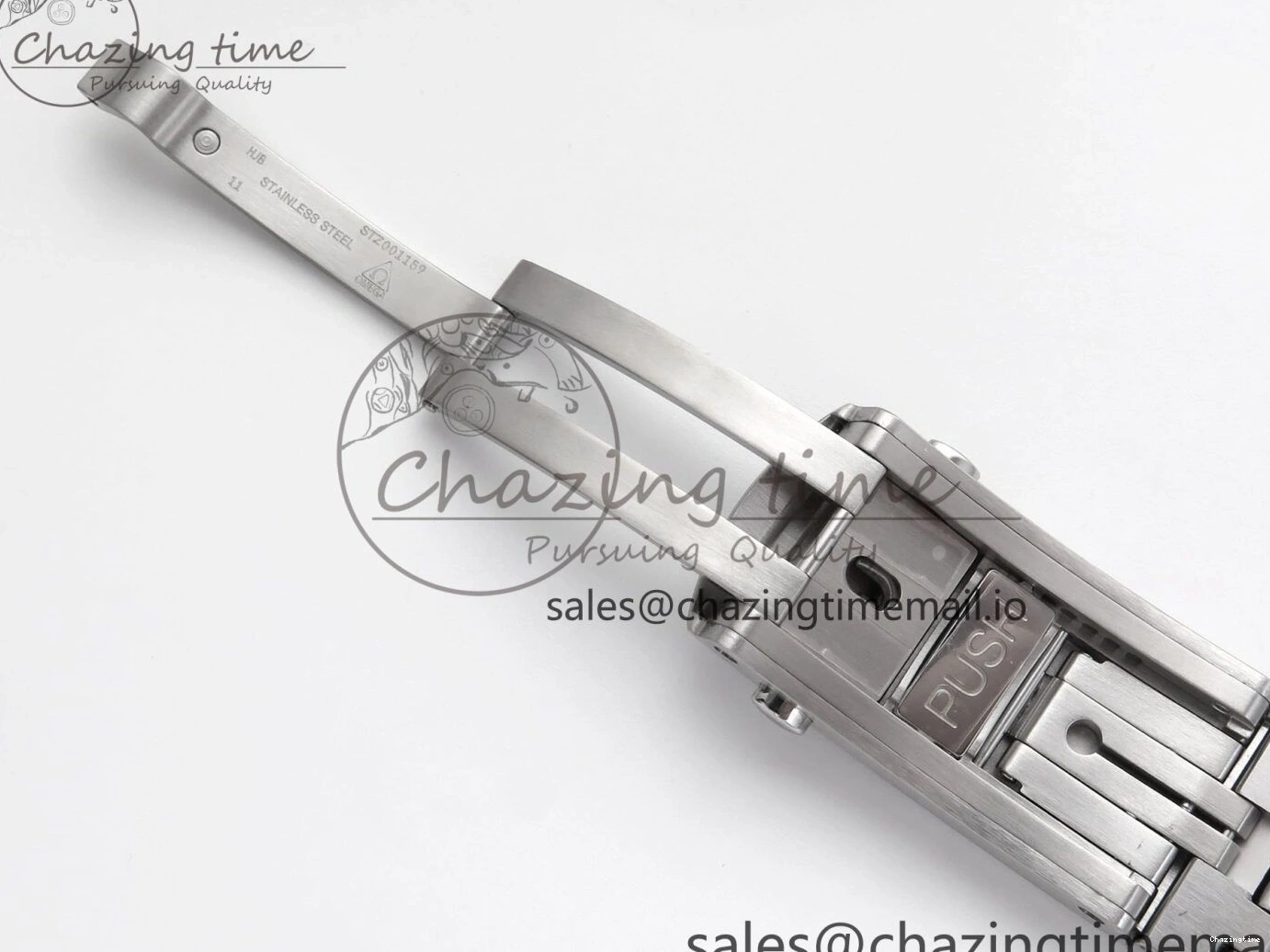 0131 Seamaster 300m Chrono SS RG OMF 1:1 Best Edition Blue Dial on SS RG Bracelet A Timeless 7686